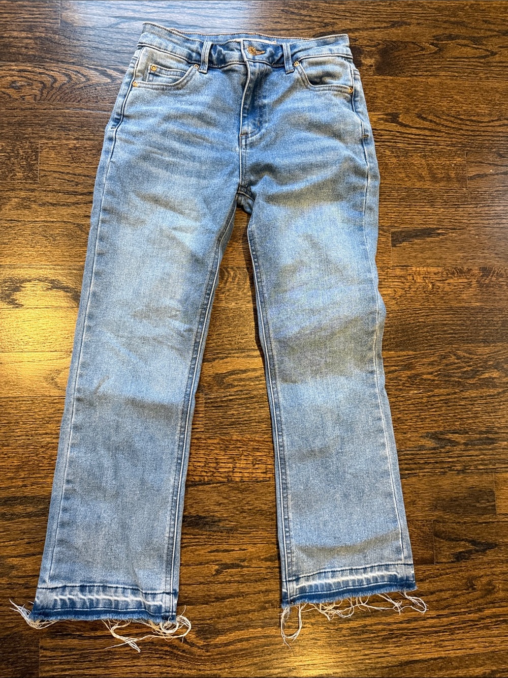 Light Blue Kid’s Straight-Leg Jeans